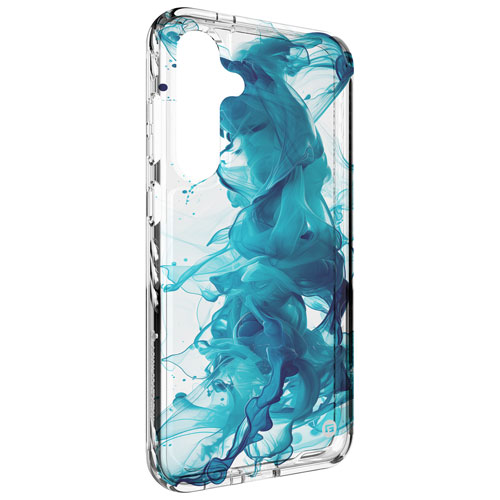 CLCKR Topaz Fitted Hard Shell Case for Galaxy S24+ (Plus) - Blue/Clear