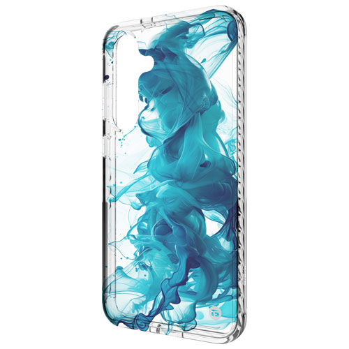 CLCKR Topaz Fitted Hard Shell Case for Galaxy S24+ (Plus) - Blue/Clear
