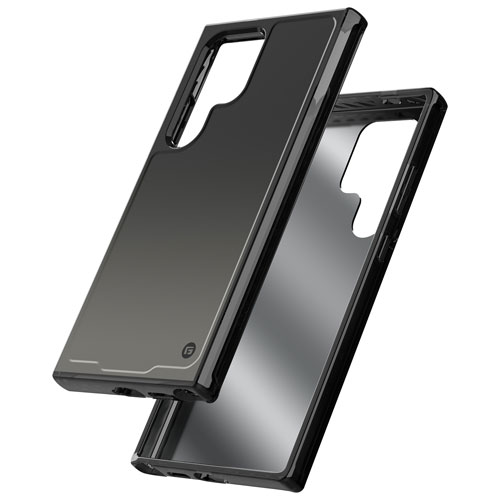 CLCKR Onyx Fitted Hard Shell Case for Galaxy S24 Ultra - Grey