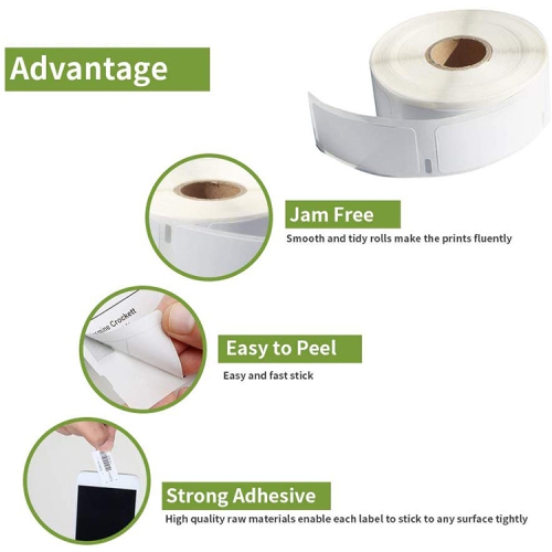 DYMO Compatible A30252 Labels 100 Rolls