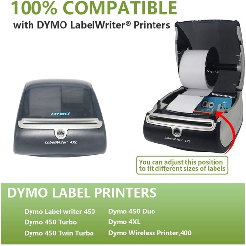 DYMO Compatible A30252 Labels 100 Rolls