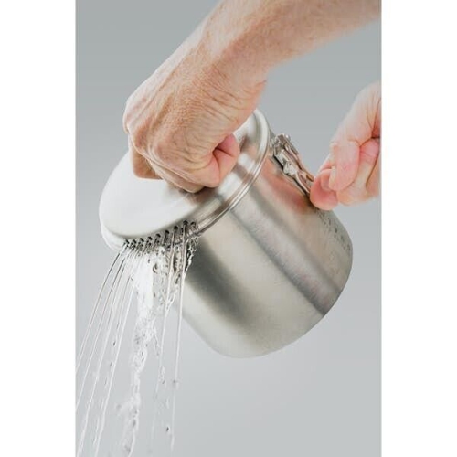 GSI Glacier Stainless Dualist Cook System | compact cooking kit Outdoor Cook Set