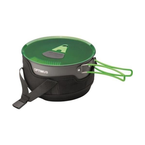 Optimus Terra Camp 4xPot Set | Highly efficient non-stick cookware Outdoor