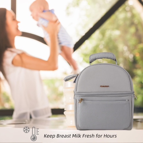 Sac-repas isotherme pour lait maternel de Sunven