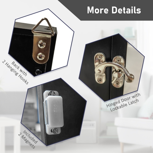 HOMCOM Jersey Display Frame Case, Acrylic Sports Shirt Shadow Box for Basketball Football Baseball