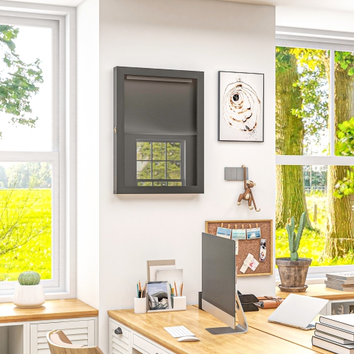 HOMCOM Jersey Display Frame Case, Acrylic Sports Shirt Shadow Box for Basketball Football Baseball