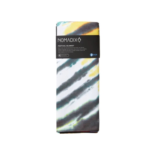 COUVERTURE DU FESTIVAL DE serviettes Nomadix : TIE-DYE MULTI | FESTIVALS CAMPING ET VAN LIFE