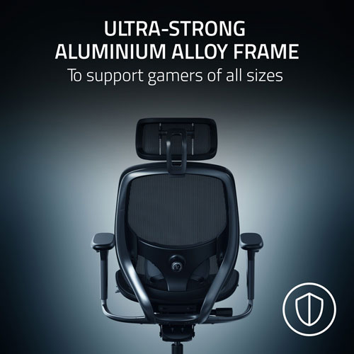 Razer Fujin Pro Ergonomic Mesh Gaming Chair - Black