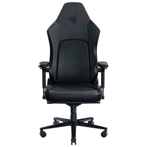 Razer Iskur X Ergonomic Faux Leather Gaming Chair - Black/Green