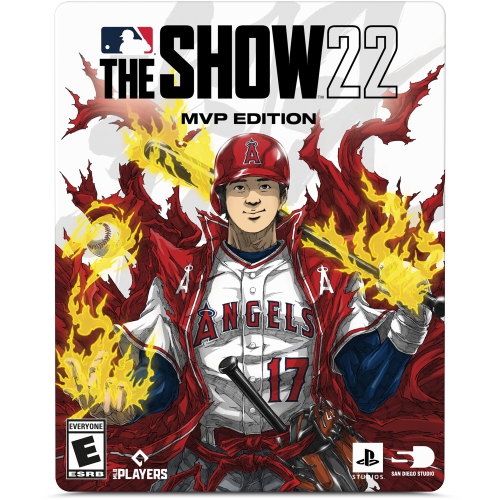 MLB The Show 22 MVP Edition for PlayStation 4 with PS5 Entitlement [VIDEOGAMES]