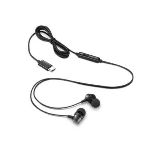 LENOVO In-Ear Headsets with Mic - Black