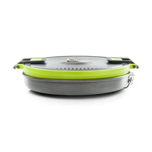 GSI Escape Set With Fry Pan & 3L Pot | A compact and Highly efficient non-stick cook set