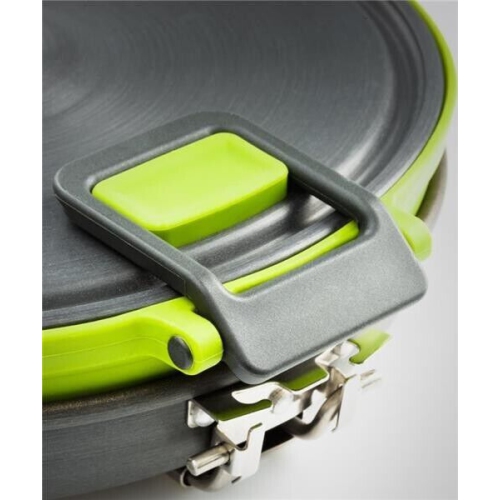 GSI Escape Set With Fry Pan & 3L Pot | A compact and Highly efficient non-stick cook set