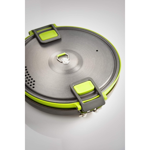 GSI Escape Set With Fry Pan & 3L Pot | A compact and Highly efficient non-stick cook set