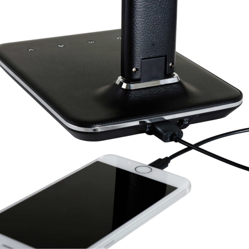 OttLite Executive LED Desk Lamp with USB Charging Port