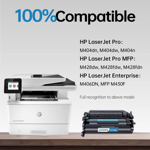 (WITH LATEST CHIP) Gotoners Compatible Toner for HP 58A CF258A 58X CF258X, work with HP LaserJet Pro M404DW M404DN M404N HP Laser Jet MFP M428DW