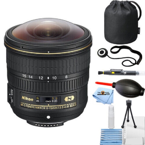 Nikon AF-S Fisheye NIKKOR 8-15mm f/3.5-4.5E ED Lens - Essential