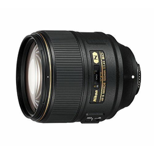 Objectif AF-S NIKKOR 105 mm f/1,4E ED de Nikon pour ensemble de filtres UV essentiels de Nikon