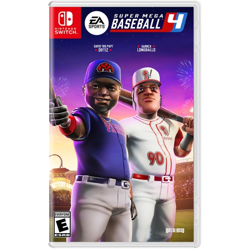 ELECTRONIC ARTS  Super Mega Baseball 4 for Nintendo Switch [Videogames] Such a fun game my son and I love playing this game together