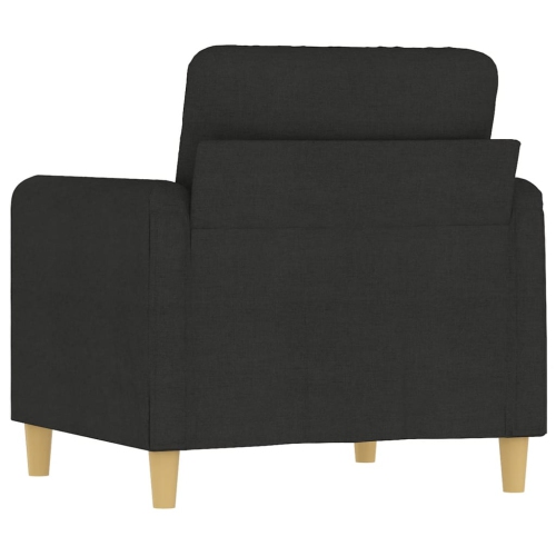vidaXL Sofa Chair Black 60 cm Fabric