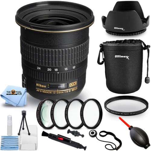 Nikon AF-S DX Zoom-NIKKOR 12-24mm f/4G IF-ED Lens - Macro/Close Up