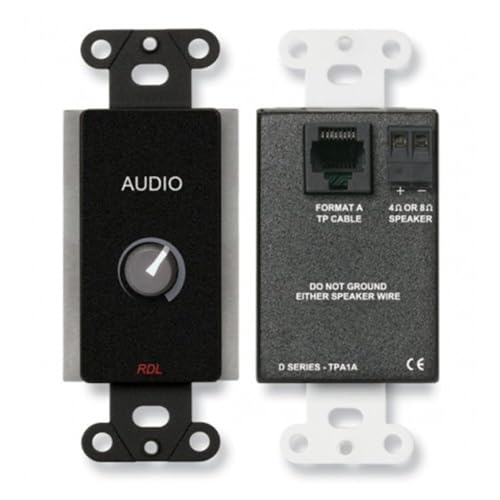 Amplificateur d'alimentation 3,5 W Decora de radio Design Labs - Noir