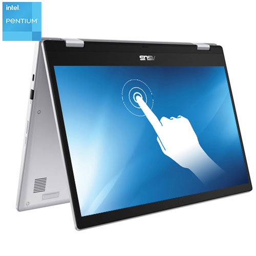 ASUS CX1 15.6" Touchscreen Chromebook - Silver