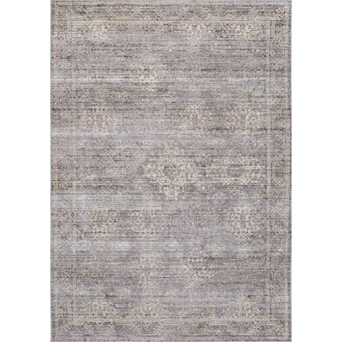 Elsa 7' x 9' Area Rug - Grey/Ivory/Beige