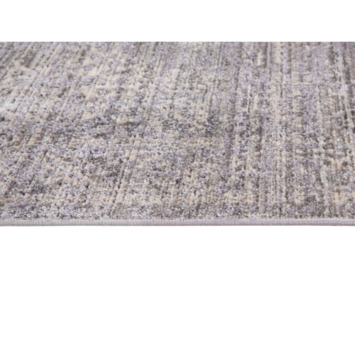 Carpette de 8 x 11 pi Elsa - Gris/Ivoire/Brun