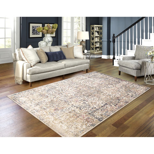 Amiya 8' x 11' Area Rug - Ivory/Beige