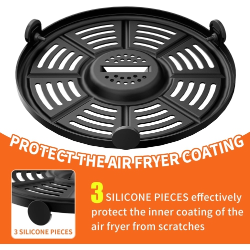 Air Fryer Replacement Basket & Tray for Ninja AF101, 4Qt