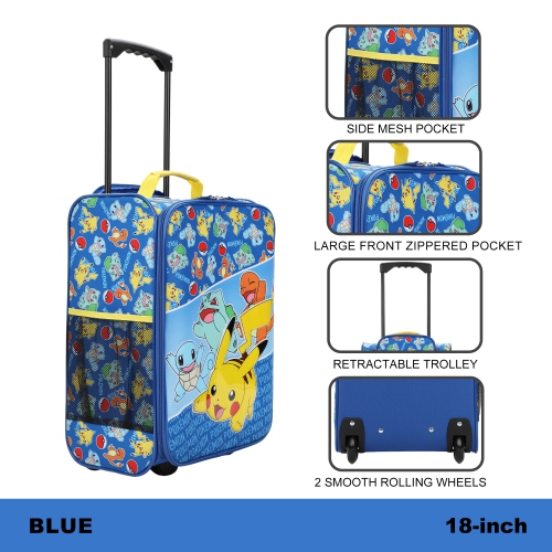 Assorted 18" Kids Suitcase