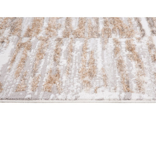 Carpette de 5 x 8 pi Jade - Gris/Crème/Beige