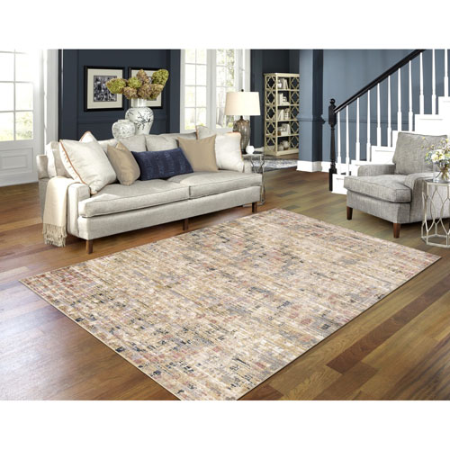 Canyon 5' x 8' Area Rug - Tan/Brown/Rust