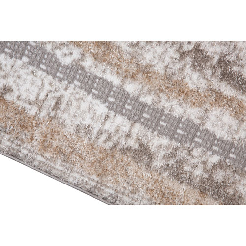 Carpette de 5 x 8 pi Dawn - Gris/Beige/Crème