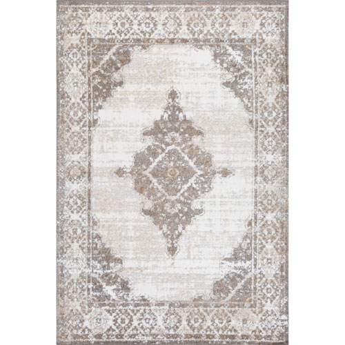 Metropolitan 5' x 8' Area Rug - Grey/Cream