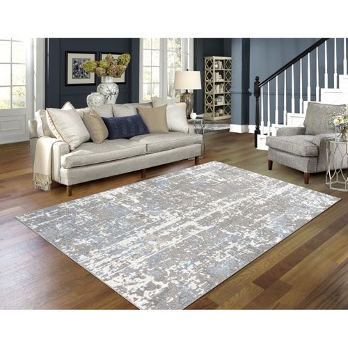 Joana 5' x 8' Area Rug - Grey