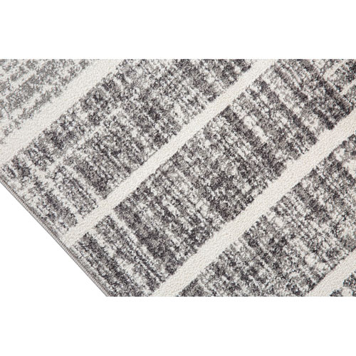 Whisper 8' x 11' Area Rug - White/Silver