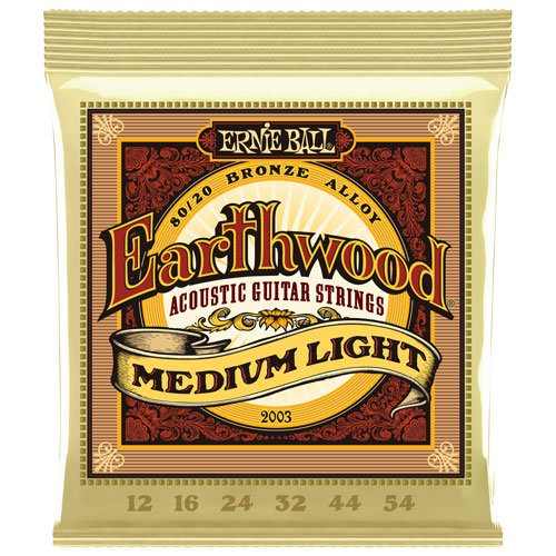 Ernie Ball Earthwood 80/20 Bronze 0.012 - 0.054 Acoustic Guitar String