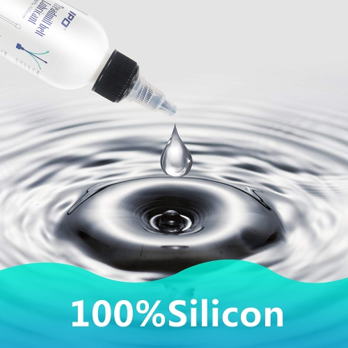 IPO Multi-Purpose Lubricant(4oz Bottle) Treadmill Bicycle Lube 100% Pure Silicone, Acrylic Pouring Oil with Applicator Tube Easy to Use Squeeze for