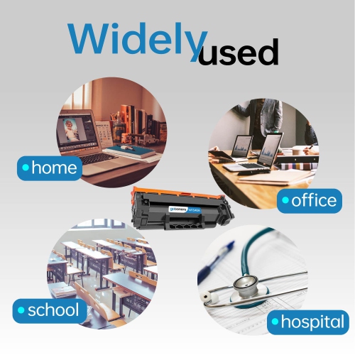 [Avec Chip] remplacement compatible Gotoners pour la cartouche d'encre en poudre noire HP 134&nbsp;A W1340&nbsp;A 134X W1340X à utiliser avec la