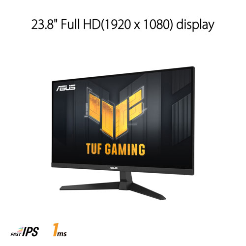 ASUS TUF 23.8" FHD 180Hz 1ms GTG IPS LED FreeSync Gaming Monitor (VG249Q3A)