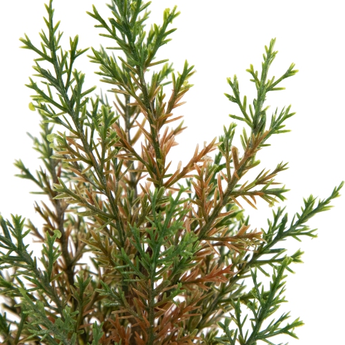 Mini Cedar Artificial Christmas Trees - 10" - Set of 3