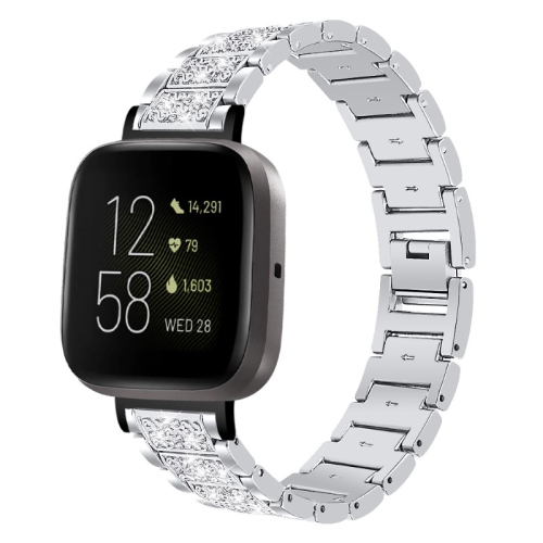 Bracelet de soirée de StrapsCo pour Sense 2 argenté de Fitbit