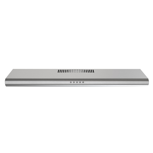 Streamline 30 in. Moncalieri Ductless Undermount 80 CFM Range Hood in Brushed Stainless Steel with Mesh Filters, Push Button Control, LED Light