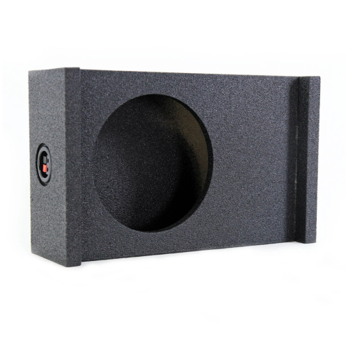 Q POWER  Qbshallow12Df 12" Single Downfire Shallow Mount Subwoofer Box Enclosure