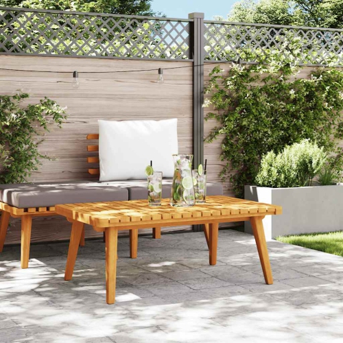 vidaXL Garden Coffee Table 90x55x35 cm Solid Acacia Wood