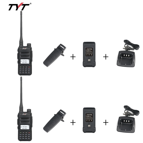 TH-UV88 Handheld VHF/UHF Dual Band Analog Two Way Radio, Analog Walkie Talkie