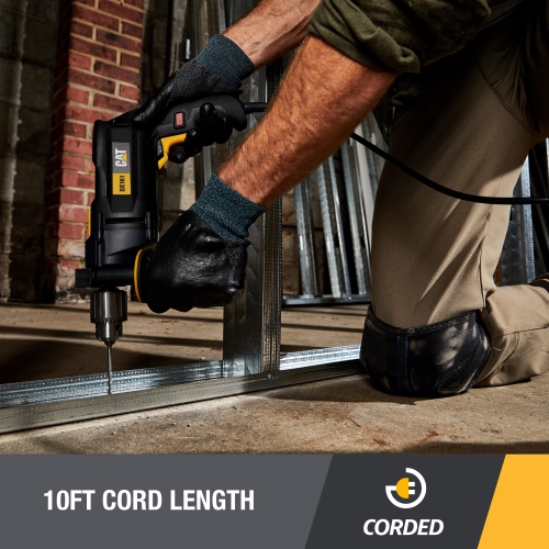 New Cat® DX161U 8.5-AMP 1/2 Inch Corded Hammer Drill