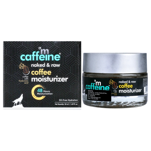 MCAFFEINE  Naked And Raw Coffee Moisturizer - Hyaluronic Acid - Oil Free Hydration By for Unisex - 1.69 OZ Moisturizer